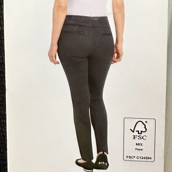 New Dalia Women's Ponte Pant With Pockets Size XL Build -In Tummy Control Panel - Picture 8 of 12